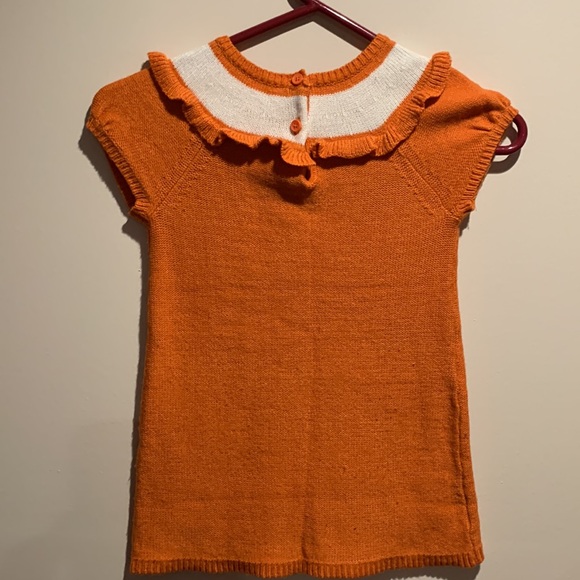 Crazy 8 Pumpkin sweater dress 4yrs - Picture 4 of 9